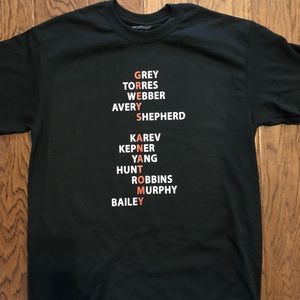 Greys Anatomy shirt